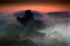 438cg-corfe-castle-in-the-mist