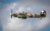 Hawker Hurricane in flight